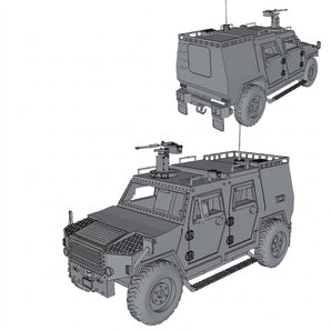 Mowag Eagle IV Bundeswehr pansret miniaturekøretøj