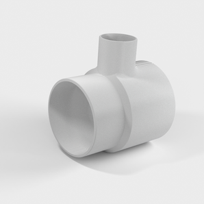 Deviatore per acqua piovana da 80 mm (interno) per tubi con uscita da 32 mm (interno)