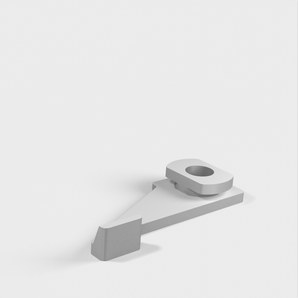 Staffa di montaggio per binario per tende IKEA Vidga (2 pezzi)