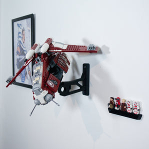 Supporto da parete per la Coruscant Guard Gunship 75354