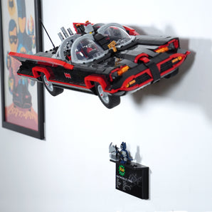 Supporto a parete per Batmobile della serie TV classica 76328