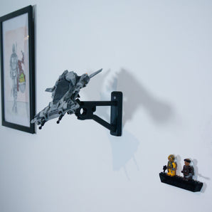 Supporto da parete per caccia Snub Pirate Mandalorian 75346