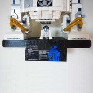 Supporto a parete per LEGO R2-D2 75308 e 10225
