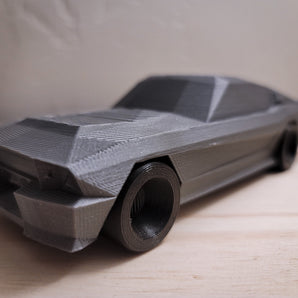 Modello Low Poly 1967 Ford Mustang Shelby GT500