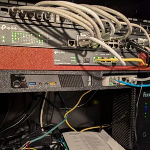 Staffa di montaggio a rack 1U per Lenovo Tiny M93p