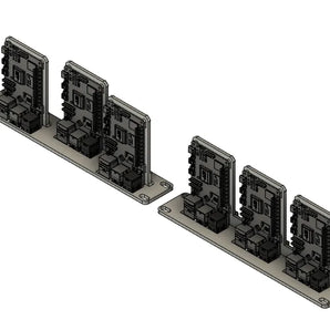 Supporto da 10" per 3x Raspberry Pi 5