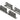 Supporto da rack da 10 pollici per Ugreen Poe Switch CM741