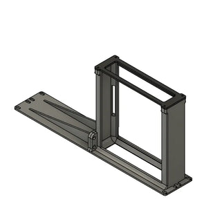 Staffa per rack 2U da 19 pollici per UniFi Instant