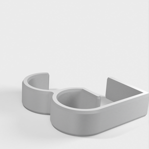 Clip per la gestione dei cavi della scrivania Compatibile con IKEA - 34 mm