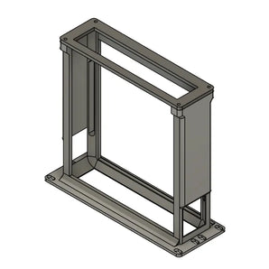 Staffa per rack 2U da 10 pollici per Unifi NVR Instant