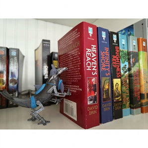 Supporto libri Neo-delfin per l'organizzazione dei libri