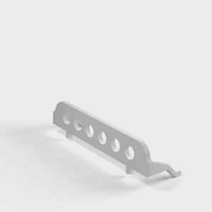Porta cacciaviti per 6 cacciaviti più piccoli per il tavolo pieghevole IKEA SKADIS (SKÅDIS).