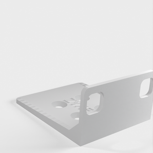 Staffa per montaggio su rack per switch ZyXEL GS1910-24 1U