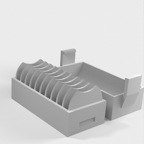 Supporto per 10 batterie a bottone CR2032