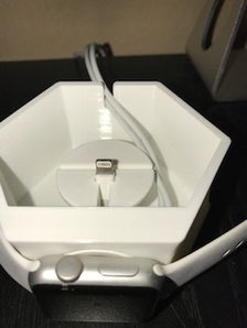Distanziatore per dock di ricarica doppio per iPhone e Apple Watch
