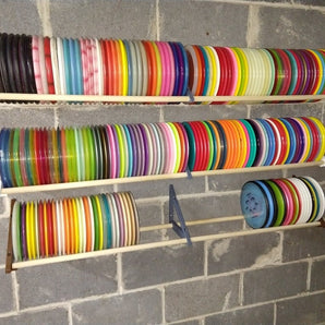 Scaffale per dischi da disc golf a parete – Adatto per barre da 3/4"