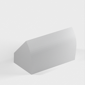 Supporto di montaggio per Ring Doorbell di seconda generazione con angolo di 45° e regolazione verso l'alto di 5°