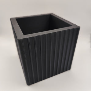 Moderno contenitore quadrato per utensili da cucina