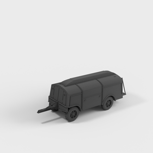 Rimorchio per carburante Wehrmacht per aerei della Seconda Guerra Mondiale