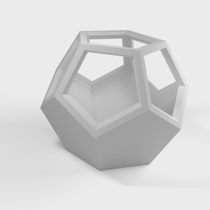 Coprivaso geometrico per piante e succulente