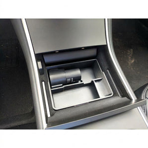 Vassoio per console centrale Tesla Model 3 con supporto adattatore
