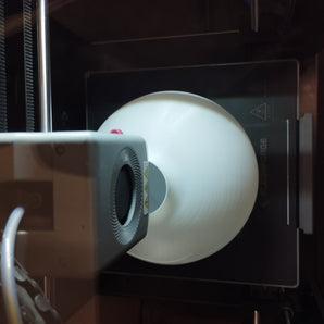 Minimalistisk dråbeformet designervase til hjemmet