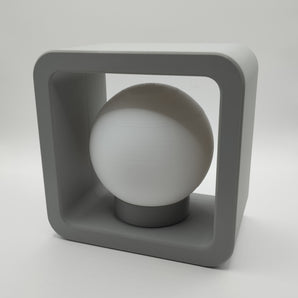 Moderna lampada a sfera con cornice per set di lampade LED