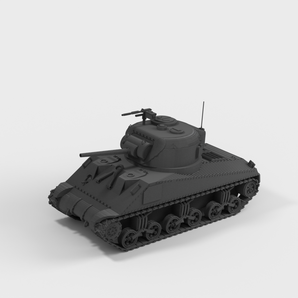Carro armato M4A4 Sherman per wargaming storico