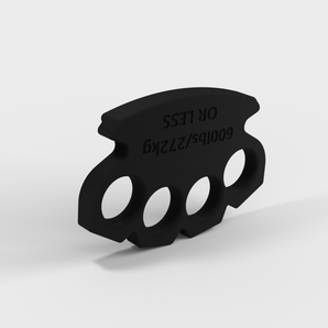 Piastra di supporto robusta per motocicletta con design a nocche