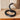 Scultura di serpente BlackMamba decorativa e minimalista