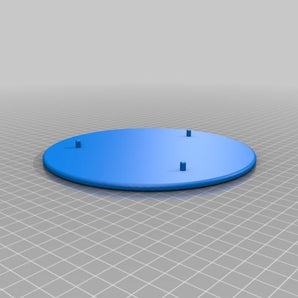 Piatto girevole Lazy Susan - Cuscinetti a sfera Airsoft da 6 mm - Raccordo a pressione, non sono necessarie viti