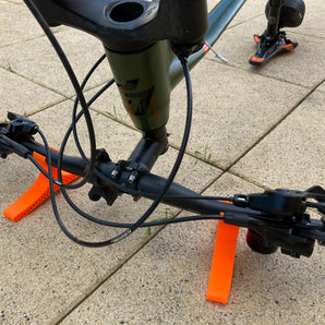 Supporto per riparazione bici per manubrio
