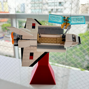 Espositore per Mini Space Shuttle Lego per modello Lego 3 in 1 (31134)