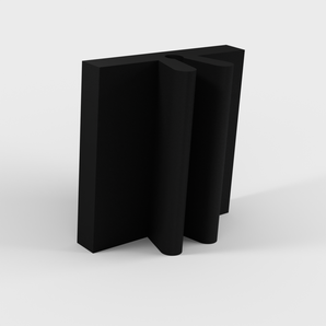 Clip OpenBeam 1515 per stampante 3D Kossel
