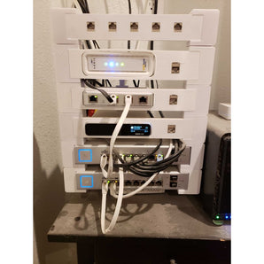 Mini rack modulare per reti UniFi