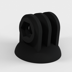 Adattatore per supporto GoPro su treppiede da 1/4".
