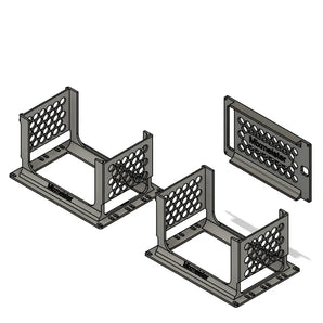 Montaggio a rack da 10 pollici per Unifi UNAS 2