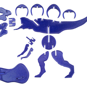 Set di montaggio T-Rex – Giocattolo interattivo con dinosauri
