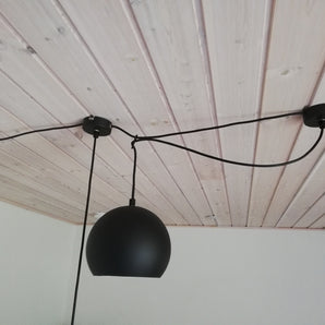 Gancio per cavo lampada