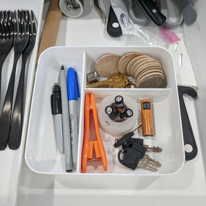 Vassoio organizer flessibile per cassetti – Perfetto per i cassetti IKEA