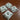 Portacavi 25x25x8 mm per morsetti in nylon