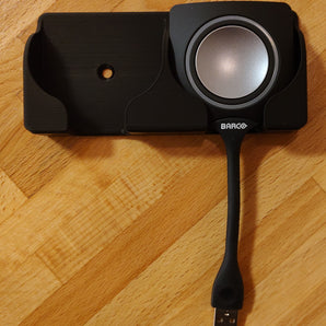 Supporto per pulsante da parete Barco Clickshare