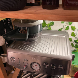 Prolunga del contenitore per chicchi Sage Barista Express (Impress) con scivolo di riempimento