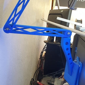 Supporto per telefono regolabile montato VESA per webcam e monitor PC