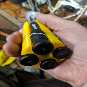 Organizzatore di utensili per set di plettri Husky