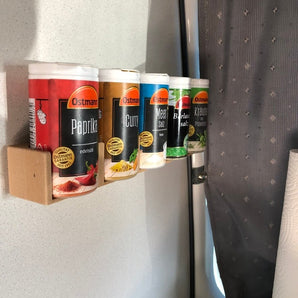 Pratico portaspezie per camper e cucina