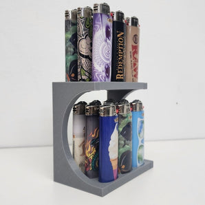 Espositore per accendini BIC – Organizer a due strati 3x3