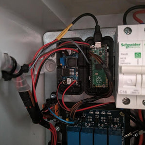 Adattatore di montaggio su guida DIN Raspberry Pi Pico