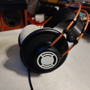 Cuscinetti di ricambio piatti per cuffie AKG (Q701, K701, K702, K712)