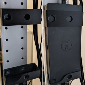Staffa per docking station Dell WD19DCS per scrivania IKEA Jerker